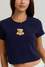 Load image into Gallery viewer, Lucky Bear Tee - Navy