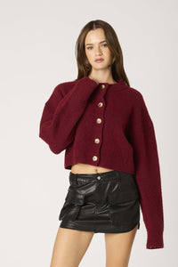 Catena Sweater - Merlot