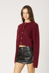 Catena Sweater - Merlot