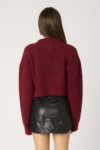 Catena Sweater - Merlot