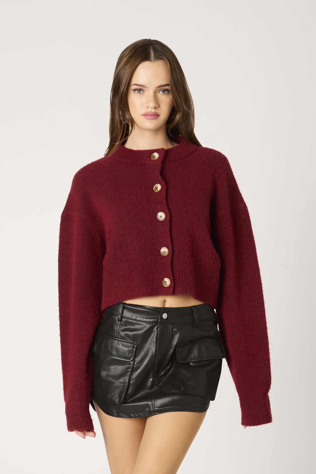 Catena Sweater - Merlot