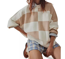 Load image into Gallery viewer, Checker Easy Street Sweater