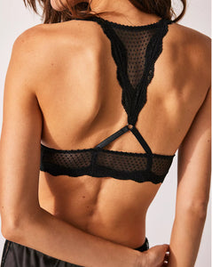 Midweek Longline Bra -Black