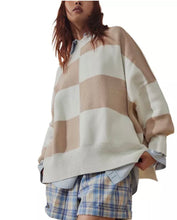 Load image into Gallery viewer, Checker Easy Street Sweater