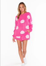 Load image into Gallery viewer, Go To Sweater- Hot Pink Shell