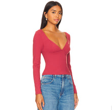 Load image into Gallery viewer, Duo Corset L/S - Earth Red