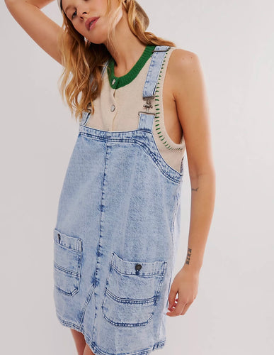 Overall Smock Mini- All Faded Out
