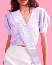 Load image into Gallery viewer, 21st Birthday Party Sash, Finally Legal, Party Accessory