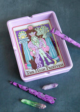 Load image into Gallery viewer, HIGH PRIESTESS TAROT CARD ASHTRAY
